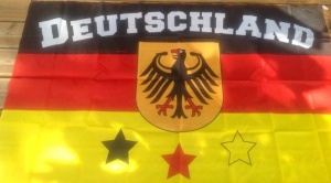 Drapeaux et guirlandes couleurs allemandes
