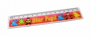 Star pupil ruler