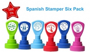 Spanish  Stamper 6 pack No.2