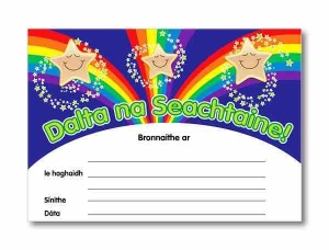 Certificat Dalta Na seachtaine