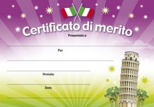 Certificato di merito