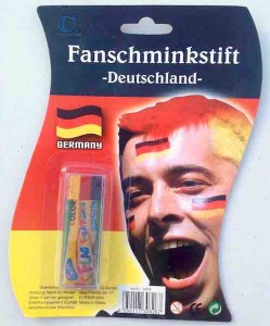 Maquillage couleurs allemandes