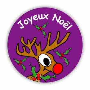 Joyeux Nol stickers